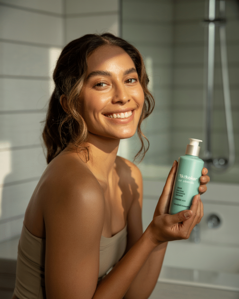 TikTok Shop skincare seller success story